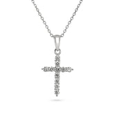 Essential Diamond Cross Pendant - Dracakis Jewellers